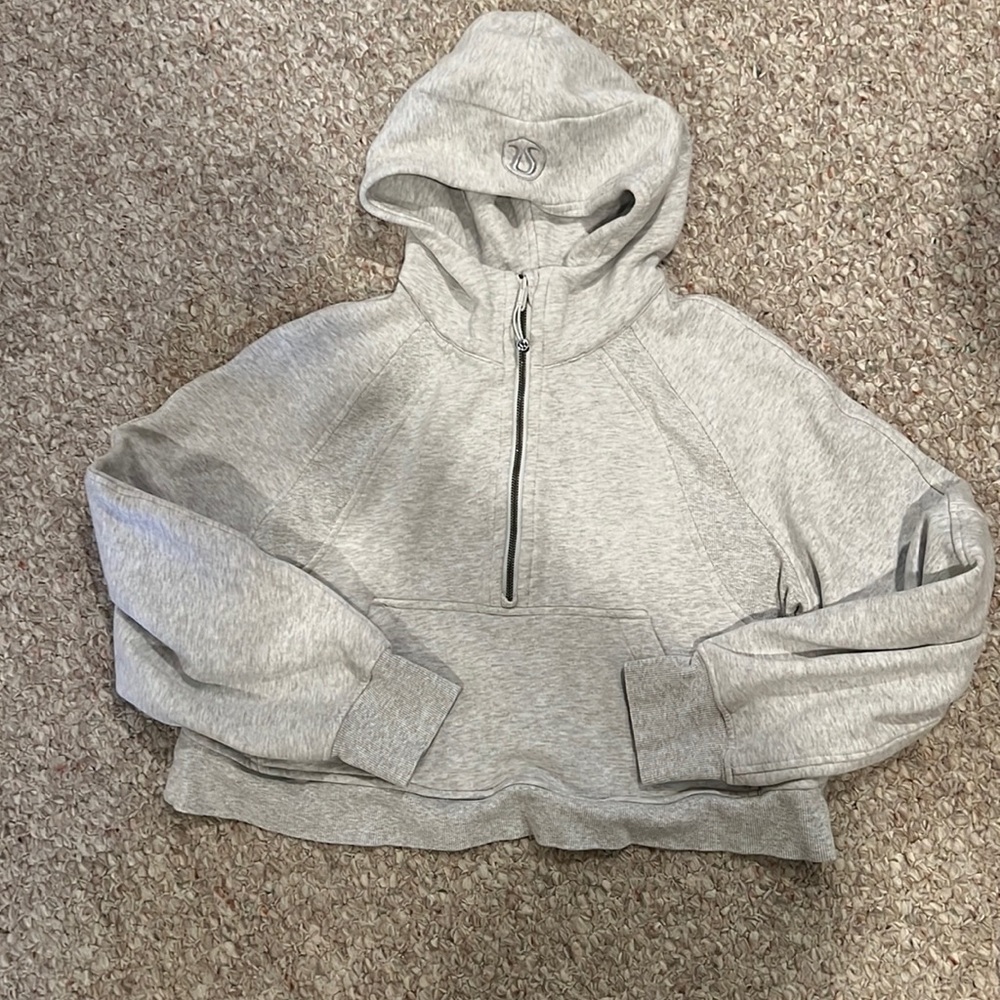 Cropped Scuba Hoodie